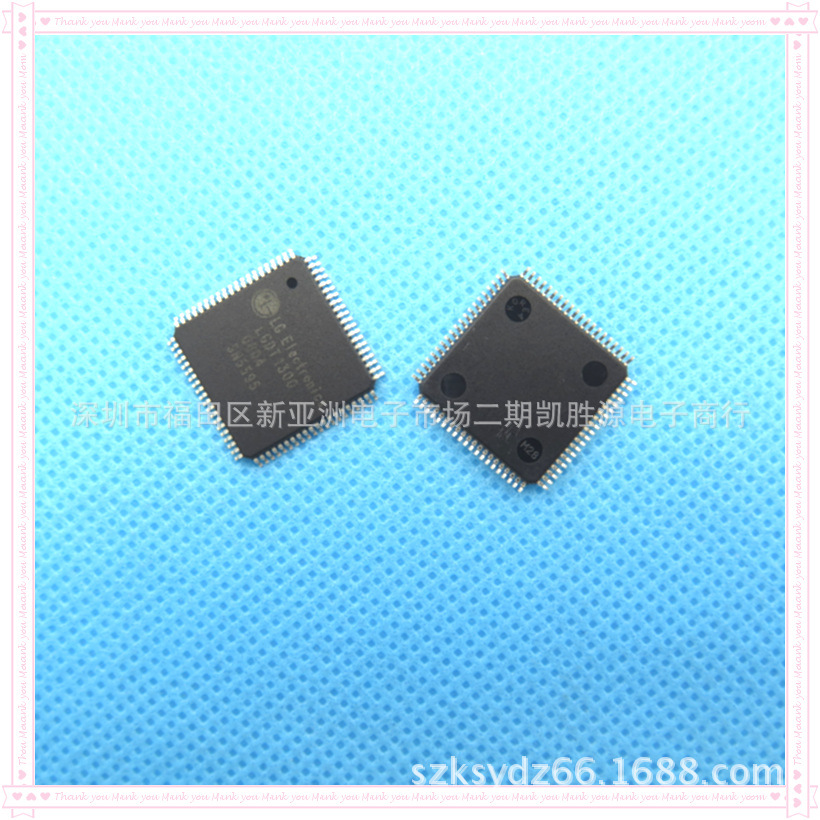 贝博app体育|中国有限公司LGDT1300进口原装液晶屏IC芯片集成电路贴片QFP-80封装